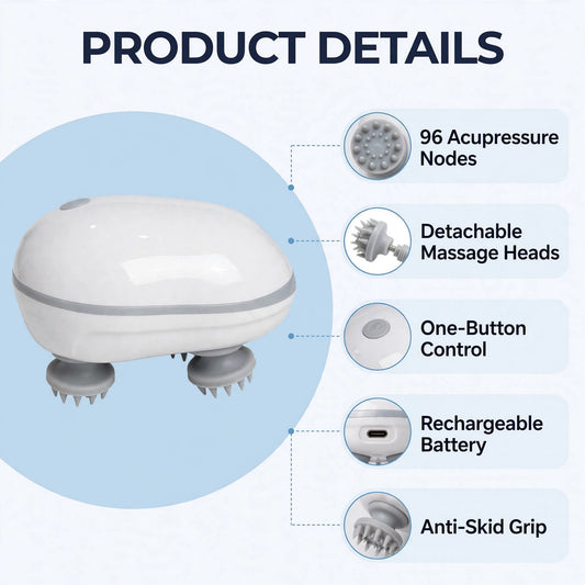 Electric Scalp Massager – Relaxing Scalp Massage at Home