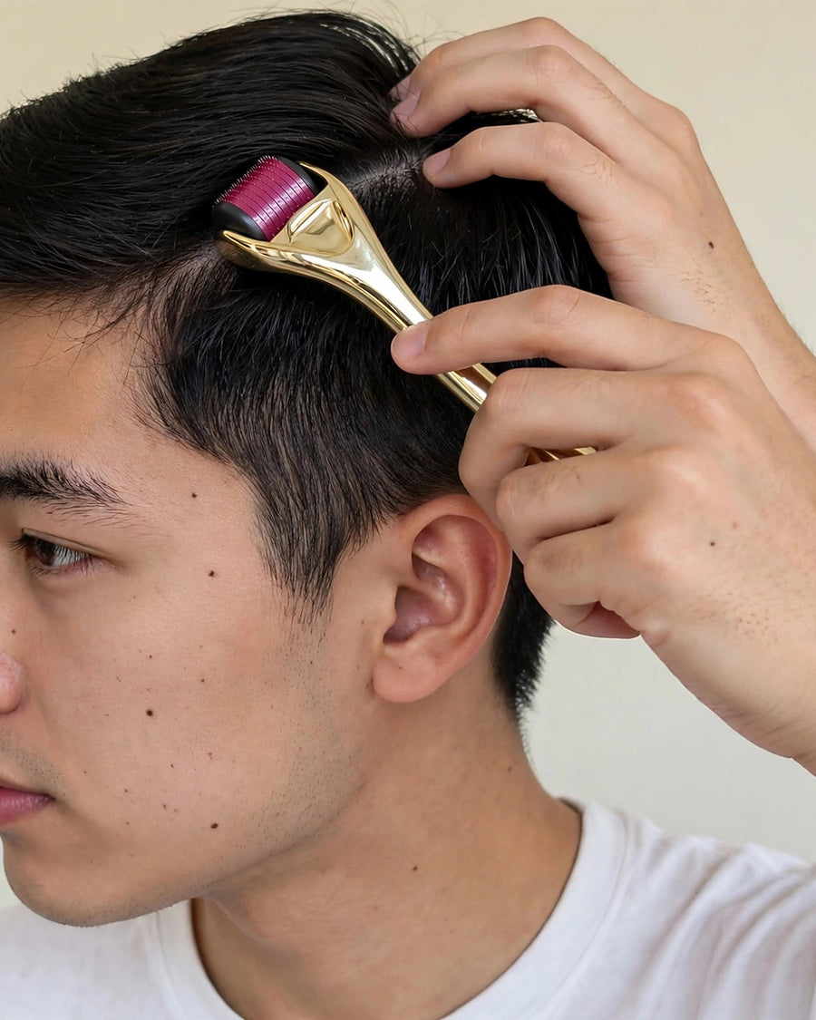 Electric scalp massager