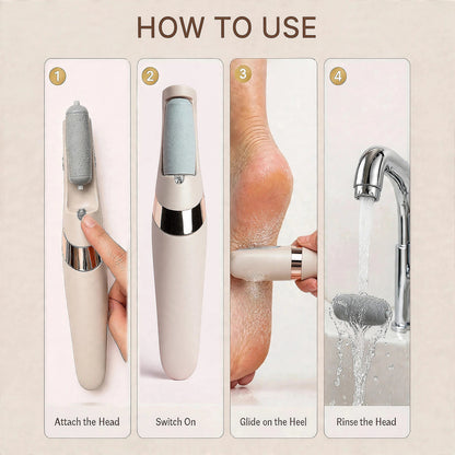 Flawless Pedi Electronic Pedicure Tool – Rechargeable Callus Remover